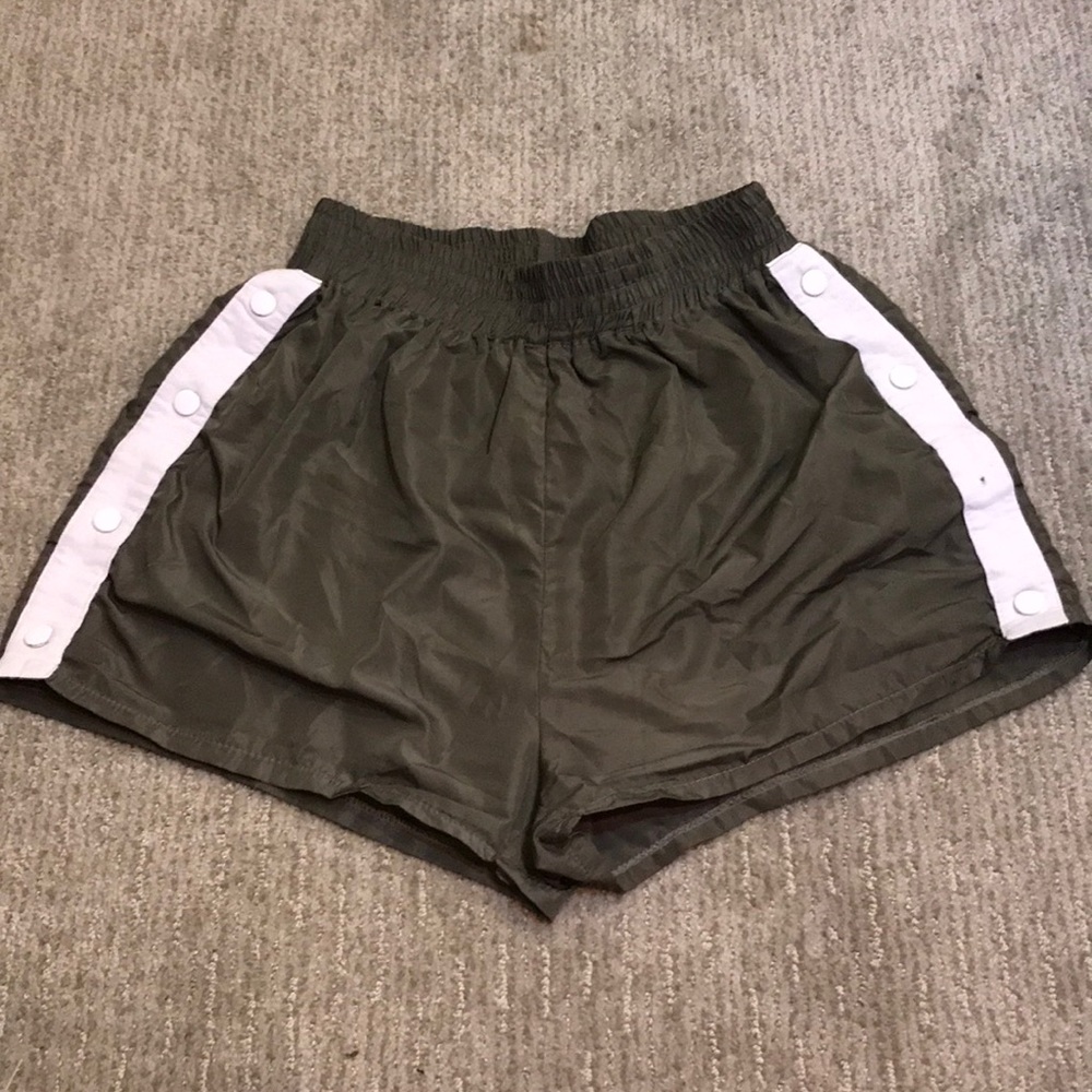 Green shorts